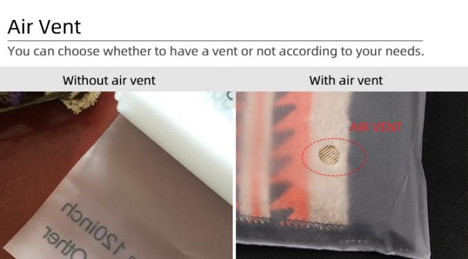 Custom Printing Eco-Friendly Resealable Plastic Ziplock Bags With Handle For Clothes Packaging Bags Με χερούλι για ρούχα 6