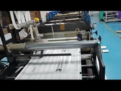 Glassine λογότυπων συνήθειας αδιάβροχος σφραγισμένος ιματισμός εγγράφου φάκελος σακουλών συσκευασίας τσαντών άσπρος