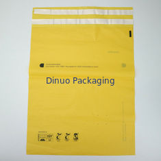 Αυτοσφραγιστικές αυτοκόλλητες ταινίες Poly Mailer Bags 100% συνθετικές Περιβαλλοντικά φιλικές συσκευασίες