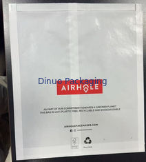 100% βιοδιασπώμενες πλαϊνές τσάντες με το λογότυπο για ρούχα