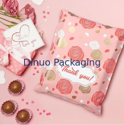 Custom Valentine Floral Poly Mailers Τσάντες αποστολής Αδιάβροχη τσάντα αποστολής για συσκευασία