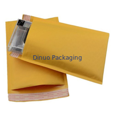 Ελαφριά κίτρινη φυσαλίδα Mailers, αντίσταση της Kraft κλονισμού φακέλων φυσαλίδων της Kraft