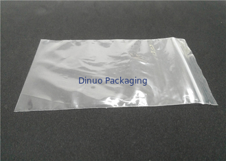 Resealable πλαστικές τσάντες PE με Ziplock την περάτωση, πλαστικές τσάντες συσκευασίας αδιάβροχες