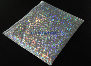 φάκελος Mailers φυσαλίδων 220x160mm λαμπρός ολογραφικός με την καλλυντική τσάντα Jiffy φυσαλίδων φερμουάρ