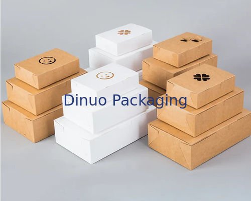 UV κιβώτιο εγγράφου της Kraft λογότυπων εκτύπωσης με το χρυσό χρώμα συνήθειας εγγράφου καρτών