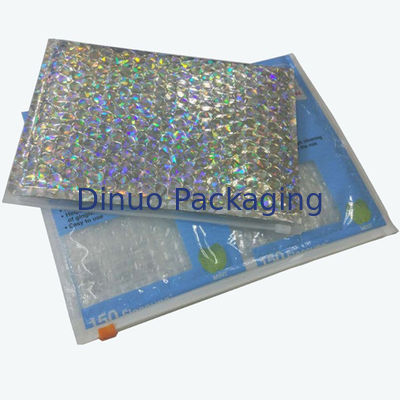 Πολυπυρηνικό Zip Lock πλαστικό Custom Bubble Mailing Bag Διαυγές χρωματιστό φουσκωτό με λογότυπο