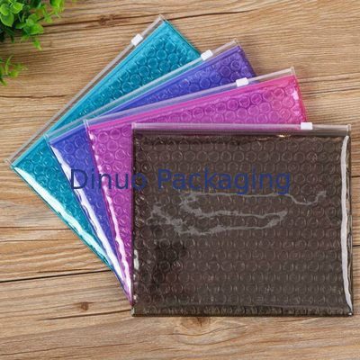 Διαφανές ανακυκλώσιμο Zipper Bubble Bag Custom Logo και μέγεθος