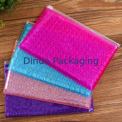 Διαφανές ανακυκλώσιμο Zipper Bubble Bag Custom Logo και μέγεθος