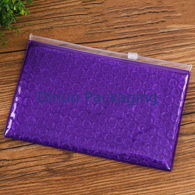 Διαφανές ανακυκλώσιμο Zipper Bubble Bag Custom Logo και μέγεθος