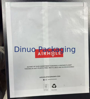 100% βιοδιασπώμενες πλαϊνές τσάντες με το λογότυπο για ρούχα