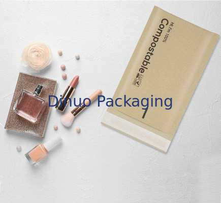 Low Density Polyethylene Inner Materials Brown Bubble Mailers featuring Self-sealing Closure Type for Long-lasting Shipping