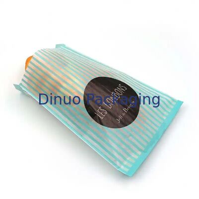 Τροφική ποιότητα βιοδιασπώμενες σακούλες από χαρτί γυαλί προσαρμόσιμο μέγεθος χρώμα αρτοποιία συσκευασία τροφίμων