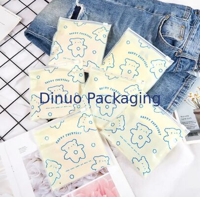 Επανεκτός υδατοασφαλής τσάντα με φερμουάρ CPE πλαστική τσάντα αποθήκευσης για συσκευασία καλλυντικών ηλεκτρονικών εξαρτημάτων