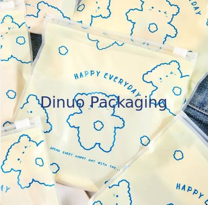 Επανεκτός υδατοασφαλής τσάντα με φερμουάρ CPE πλαστική τσάντα αποθήκευσης για συσκευασία καλλυντικών ηλεκτρονικών εξαρτημάτων