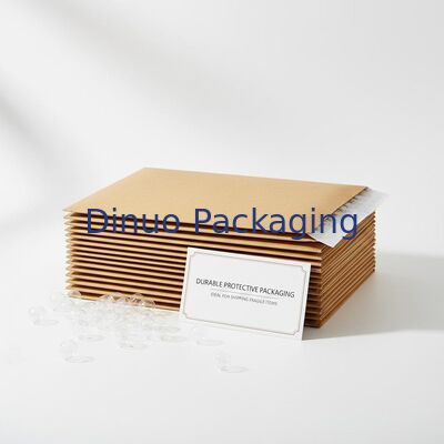 Αυτοσφραγιζόμενο Kraft Poly Bubble Wraps ανθεκτικό προστατευτικό υλικό συσκευασίας Ιδανικό για αποστολή εύθραυστων αντικειμένων και διασφάλιση ασφαλούς παράδοσης