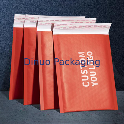 Καφέ φυσικό Kraft Kraft χαρτί mailer 6 χρώματα εκτύπωση Eco φιλική συσκευασία mailer σχεδιασμένο για την ασφαλή παράδοση των προϊόντων