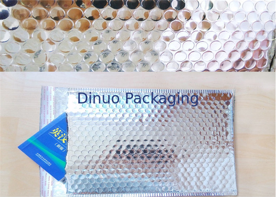 Μόνη ασημένια μεταλλική φυσαλίδα Mailers, φάκελοι σφραγίδων περικαλυμμάτων φυσαλίδων ανακυκλώσιμοι