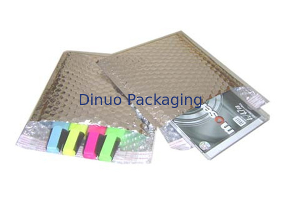 Μεταλλικό γεμισμένο Jiffy Mailers, μεταλλικές τσάντες φυσαλίδων φύλλων αλουμινίου για τη σαφή παράδοση
