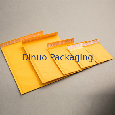 Ανακυκλώσιμη φυσαλίδα Mailers, ρυτίδα εγγράφου της Kraft τσαντών συσκευασίας αγγελιαφόρων ανθεκτική