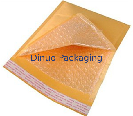 Ελαφριά κίτρινη φυσαλίδα Mailers, αντίσταση της Kraft κλονισμού φακέλων φυσαλίδων της Kraft