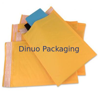 7.25 X 8 εύκολες πτυχές Mailers, αυτοκόλλητη σφραγίδα της Kraft φακέλων φυσαλίδων #CD