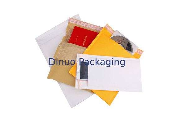 Η χρωματισμένη φυσαλίδα Mailers της Kraft γέμισε την τσάντα 8,5 X 14,5 για τη θέση/το ταχυδρομείο/το σαφές πακέτο