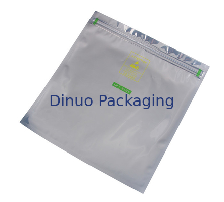 Ziplock στατικές τσάντες προστατευτικών καλυμμάτων, αντιστατικές τσάντες 2,5» Χ 19» #6 αποθήκευσης