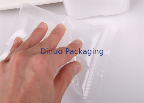 Leakproof Ziplock σαφείς πλαστικές τσάντες #100*160mm PE για την υγρή συσκευασία