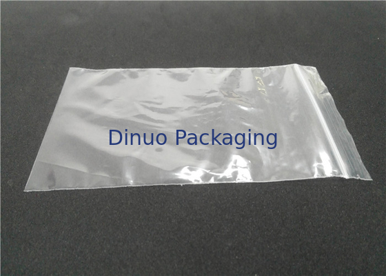 Resealable πλαστικές τσάντες PE με Ziplock την περάτωση, πλαστικές τσάντες συσκευασίας αδιάβροχες