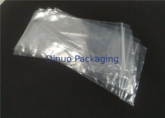 Resealable πλαστικές τσάντες PE με Ziplock την περάτωση, πλαστικές τσάντες συσκευασίας αδιάβροχες