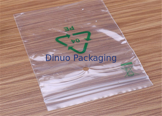 Ziplock πλαστικών τσαντών σχεδίου 9x12 OPP λογότυπων συνήθειας και συγκολλητική περάτωση σειράς