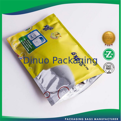 Η Resealable συνήθεια τύπωσε τις σακούλες στάσεων επάνω, στάση επάνω στις τσάντες φερμουάρ για τα τρόφιμα