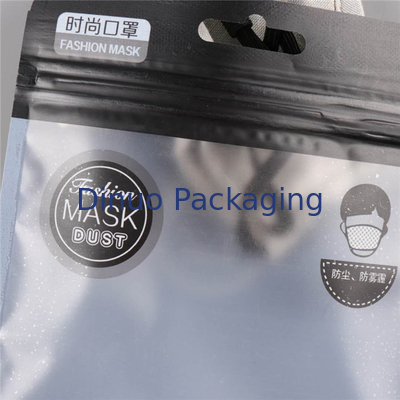 Resealable στάση επίπεδων κατώτατων σημείων επάνω Ziplock στις τσάντες για την ιατρική συσκευασία μασκών
