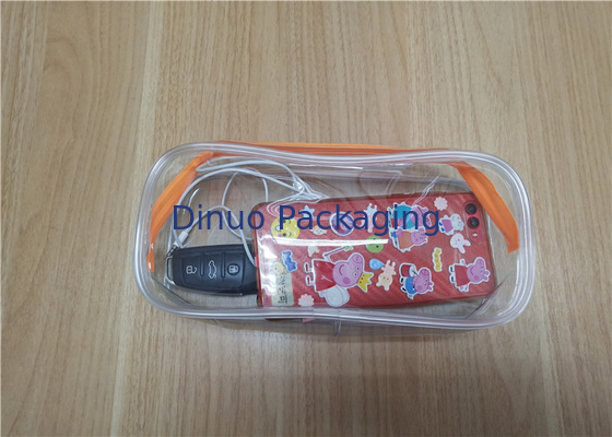 Προωθητικές επαναχρησιμοποιήσιμες Ziplock PVC πλαστικές τσάντες για τη συσκευασία των καθημερινών αναγκών