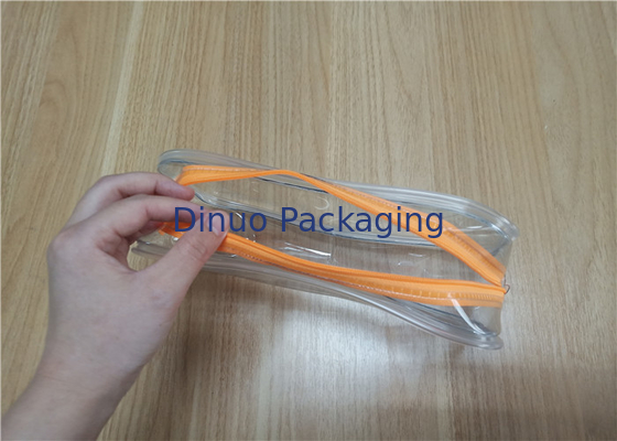 Προωθητικές επαναχρησιμοποιήσιμες Ziplock PVC πλαστικές τσάντες για τη συσκευασία των καθημερινών αναγκών