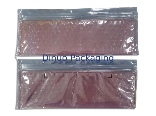 τσάντα φυσαλίδων PVC πάχους 0.060.1mm/επαναχρησιμοποιήσιμη τσάντα φερμουάρ Mailer πλαστική