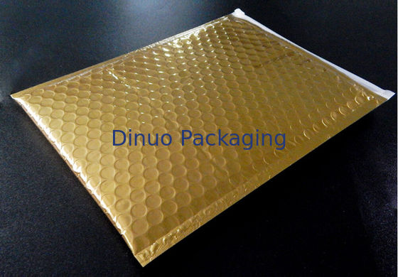 Αστεριών συσκευάζοντας φερμουάρ φωτογραφικών διαφανειών πλαστική τσάντα φερμουάρ τσαντών φυσαλίδων μεταλλινών χρυσή για τα δώρα