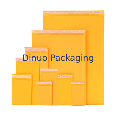 Express Kraft Bubble Mailers Διαφορετικά μεγέθη Προσαρμοσμένο λογότυπο Αειφόροι περιτυλίκοι με επένδυση για ασφαλείς συσκευασίες και ανάγκες αποστολής